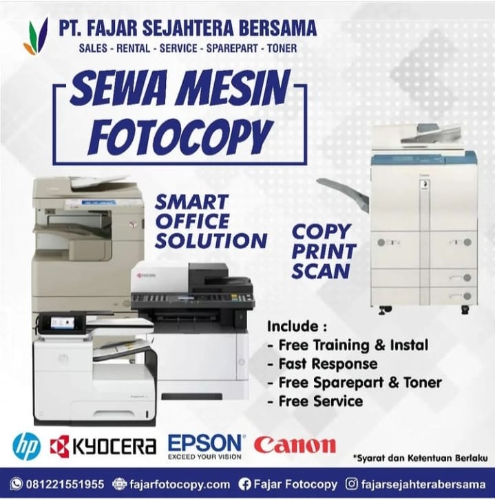 SEWA MESIN FOTOCOPY